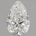 1.53 Carat Pear Diamond