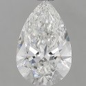 1.53 Carat Pear Diamond